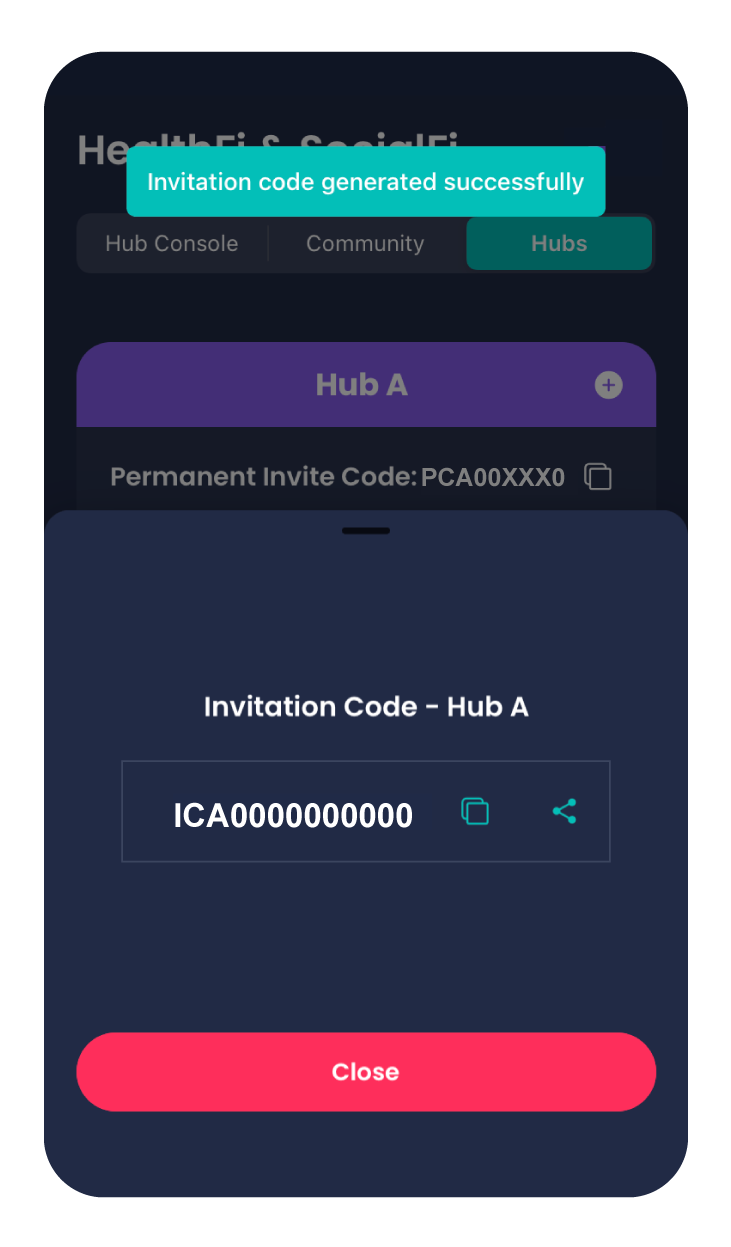 What is an Invitation Code and how do I create or receive one? InPersona