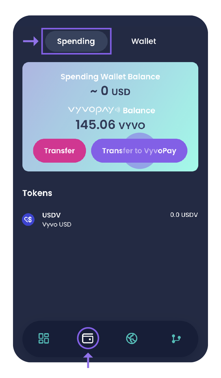 VyvoPayに$USDVと$VSCを送金するにはどうすればよいですか？ – inPersona