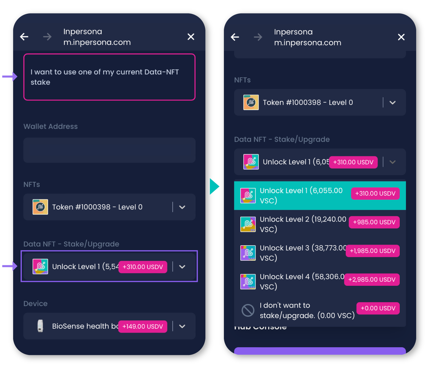 如何啟用與升級質約NFT？ – inPersona